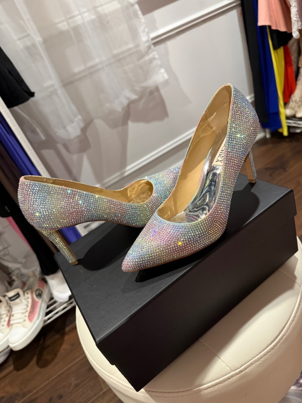Badgley Mischka Godiva heels